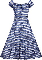 Dolores Mahiki doll dress blue (M)