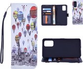 Bookcase Geschikt voor: Samsung Galaxy A32 4G hoesje met print - Air Balloon