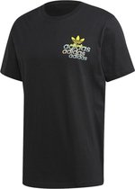 adidas Originals Shattered Emb T-shirt Mannen Zwarte Heer