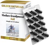 Golden Naturals Vloeibare Groenlipmossel Gold (60 softgel capsules)