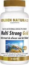 Golden Naturals Multi Strong Gold (30 vegetarische tabletten)