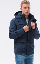 Winterjas - Heren - Ombre - Navy - C504-04