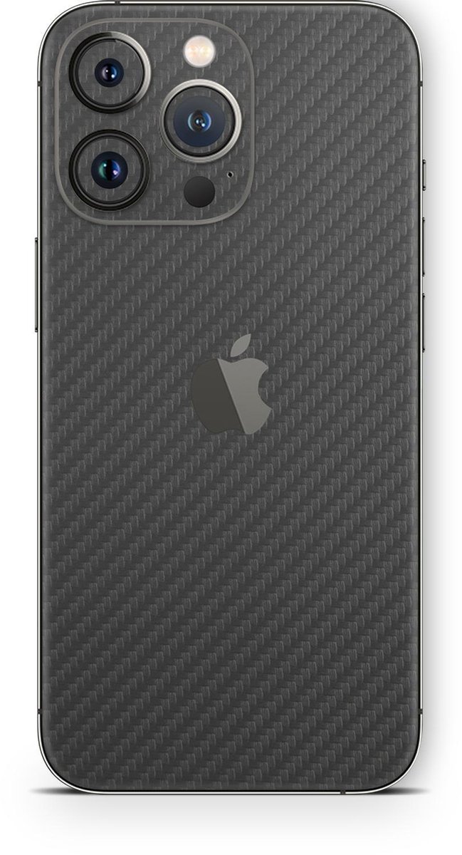 iPhone 13 Pro Skin Carbon Grijs - 3M Sticker | bol