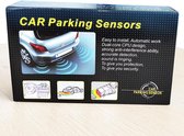 Parkeerhulp Set Met Geluid/ZWART- Parkeersensor / Achteruitrij Sensoren / Parkeersensoren Parkeersysteem 4 sensoren