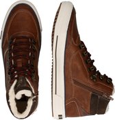 Mustang sneakers hoog Donkerbruin-43 (43)