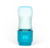 MyBambini's Bottle Warmer Pro™ - Draagbare Baby Flessenwarmer voor Onderweg - Blauw
