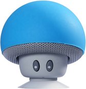 Mini Bluetooth Speaker - Blauw - Douche - Speaker - Waterbestendig - Zuignap - Handsfree - Draadloos - Bluetooth - Speaker Box - Radio - Muziek