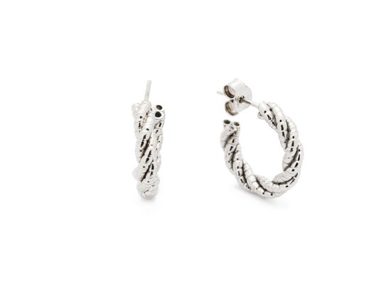 Silver Lining - 107.1430.00 - Boucles d'oreilles d'oreilles - Argent - Plaqué rhodium - 12mm