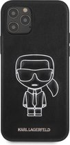Iphone 12/12 Pro Karl Lagerfeld Case - Zwart