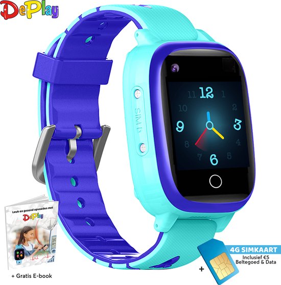 DePlay 4G KidsWatch - Blauw