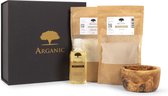 Klei Cadeaupakket van Arganic - Natuurlijke & Biologische Verzorgingsproducten - EcoCert Gecertificeerd