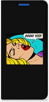 Hoesje OPPO Reno6 5G Bookcase Popart Oh Yes