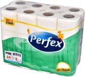 Perfex Toiletpapier Pure White 2-Laags 24 Rollen