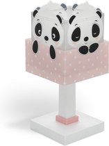 Dalber panda - Kinderkamer tafellamp - Roze