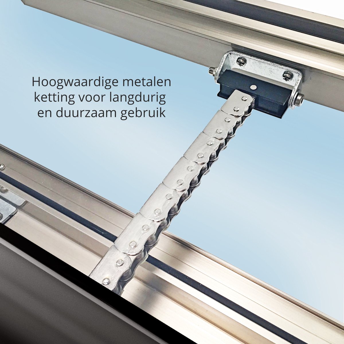 Automatische raamopener | Zwart | RW0256