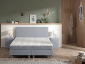 GoodVibes Boxspring Comfort - 180 x 220 cm - Licht Blauw