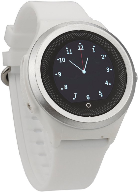 LifeWatcher Active Wit - GPS-horloge voor actieve senioren - WDTM gecertificeerd - met EUR 15,- tegoed