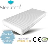 70x200x20 Matras Pocketveer XL koudschuim - 7 Zones - 20 cm - ACTIE - 100% veilig product