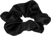 Bijoux by Ive - Haar elastiek - scrunchie - Velvet - Zwart