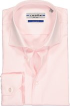 Ledub Tailored Fit overhemd - roze - Strijkvrij - Boordmaat: 47