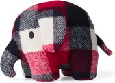 Olifant Ruit Rood/Blauw – 33 cm – 13”