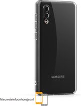 Samsung Galaxy A02 - M02 Transparant siliconen hoesje * LET OP JUISTE MODEL *