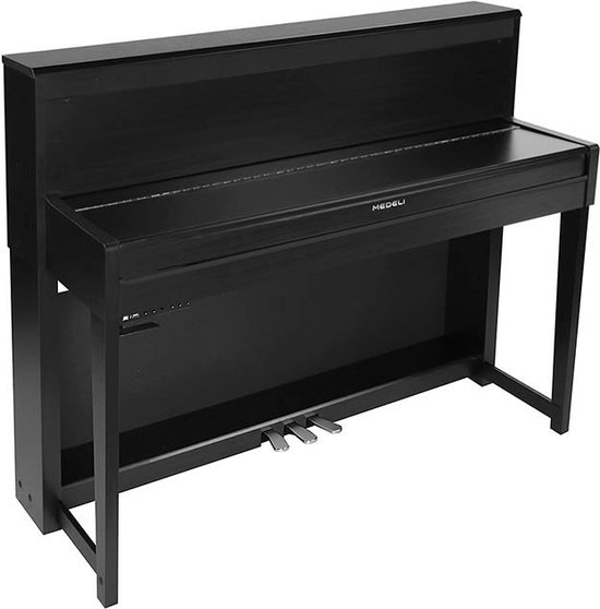 Medeli DP650K BK - Digitale piano, zwart - mat zwart