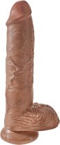 XL Dildo Met Ballen - 27 cm