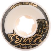 OJ Wheels 54mm Elite Hardline Wide 99A skateboardwielen white