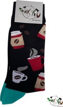 Sockyou sokken - 1 paar vrolijke boerderij diertjes bamboe sokken - Maat 35-39