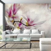Zelfklevend fotobehang -  Subtiele Magnolia's  , Premium Print