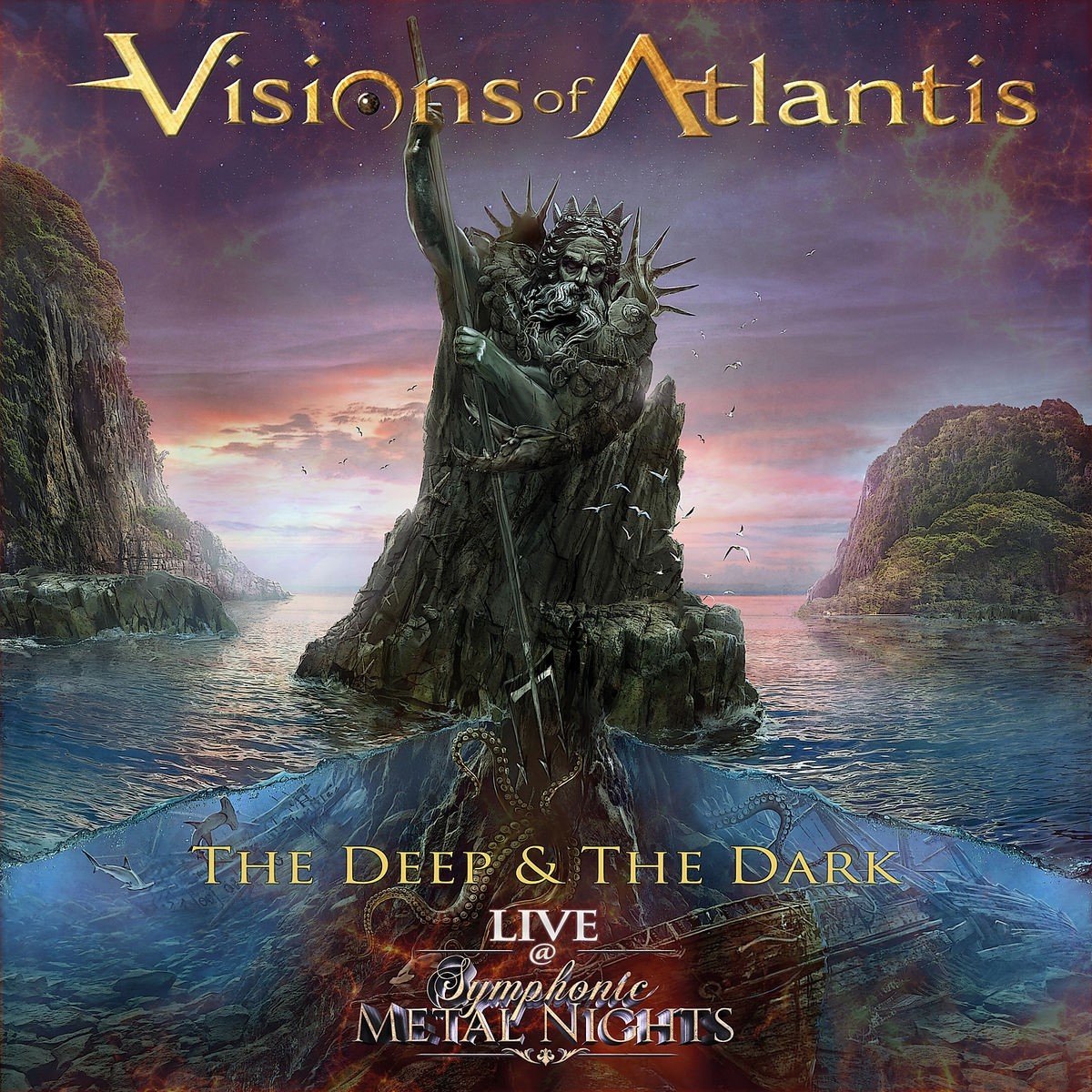 Visions Of Atlantis - The Deep & The Dark - Live @ Symphonic Metal Nights (CD)