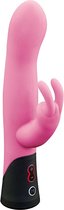 Liebe -  Rabbit Tarzan Vibrator roze 21,5 cm