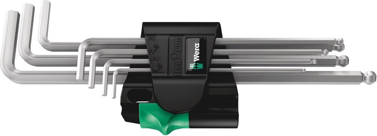 Wera inbussleutelset - magnetisch - 7-delige 1,5-6mm