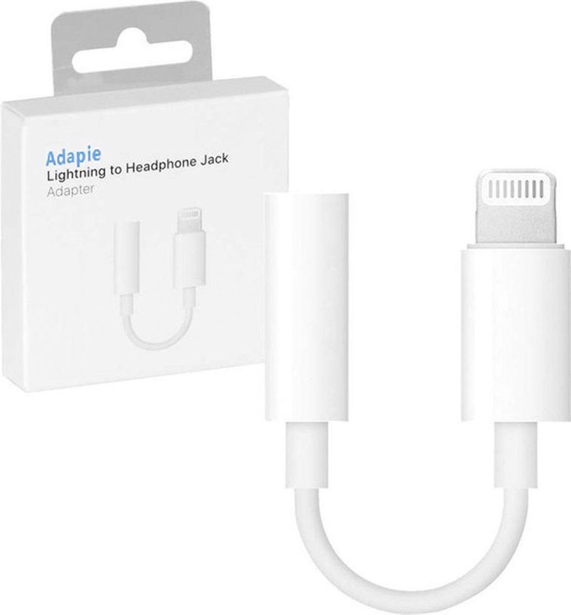 Adapie - Adaptateur Apple Lightning Aux 3,5 mm - Convient pour Apple iPhone  -... | bol.com
