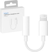 Adapie Apple Lightning Aux Adapter 3.5mm Geschikt voor Apple iPhone audio aansluiting adapter Lighting naar Jack 3.5mm EAN 8720387035595 | Kabel | Xtronic