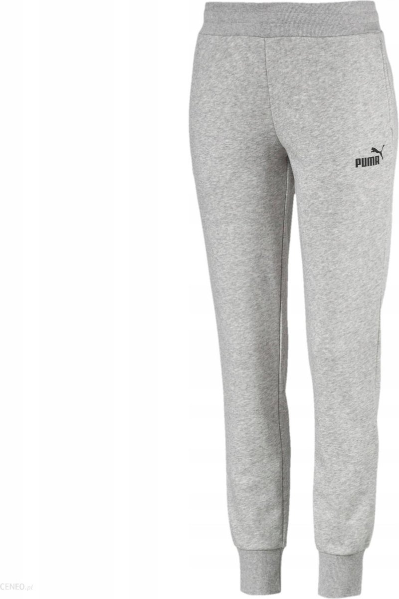 Puma essentials joggingbroek dames lichtgrijs 85182604 maat XXL 44 bol