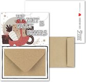 Geldkaart met Envelopje -> Sinterklaas – No: 11 (Wie zoet is-Vintage-Klomp)
