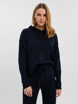 Vero Moda VMLEFILE LS HOOD BLOUSE - Black Black