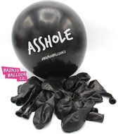 Ballons - Asshole Black - Anniversaire - Drôle - Ballons noirs