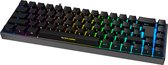 Deltaco DK440 Draadloze Gaming Toetsenbord - FR AZERTY - Mechanisch - 65% - Red Switches - RGB - Zwart