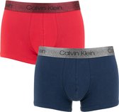 Calvin Klein 2P basic rood & blauw - L