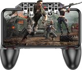 Mobiele Telefoon Game Controller / Game Trigger (PUBG, FORTNITE, FPS, TPS) - Android / iOS - Zwart