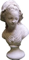 Statue de jardin - Buste - Décoration pour intérieur / extérieur - Béton