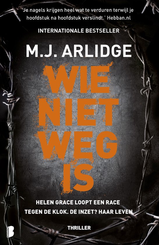 Helen Grace 6 - Wie niet weg is - cover