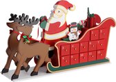 Spielwerk Adventskalender slee met zelfvulbare bakjes