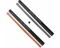 TIG-lasstaven SET STAHLWERK staal / roestvrij staal / Ø 1,6 mm x 500 mm / elk 1 kg inclusief opbergdoos