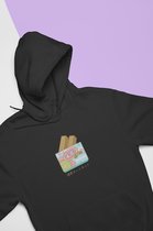 Matcha Kit Kat Greentea Hoodie | Japanese Kawaii Food | Anime Merchandise | Unisex Maat M