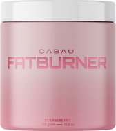 Cabau Lifestyle - Fatburner / Verbrander - Stimuleert vetverbranding - Aardbei smaak - 300 gram