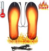 HotToro® - Inlegzool - Verwarmde Inlegzolen - Inlegzooltjes - Verwarming - Kachel - Voetverwarmer - Warme Schoenen - Maat 35 - 40
